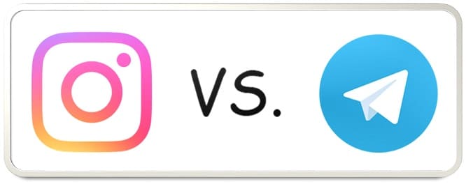 Instagram vs Telegram