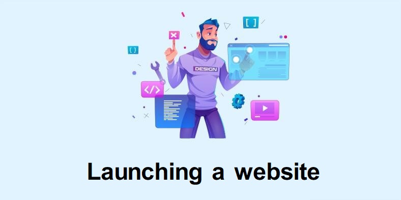 Launching a website