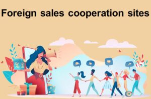 Foreign sales cooperation sites