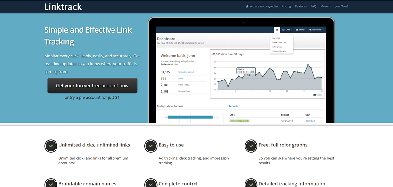 linktrack marketing tool