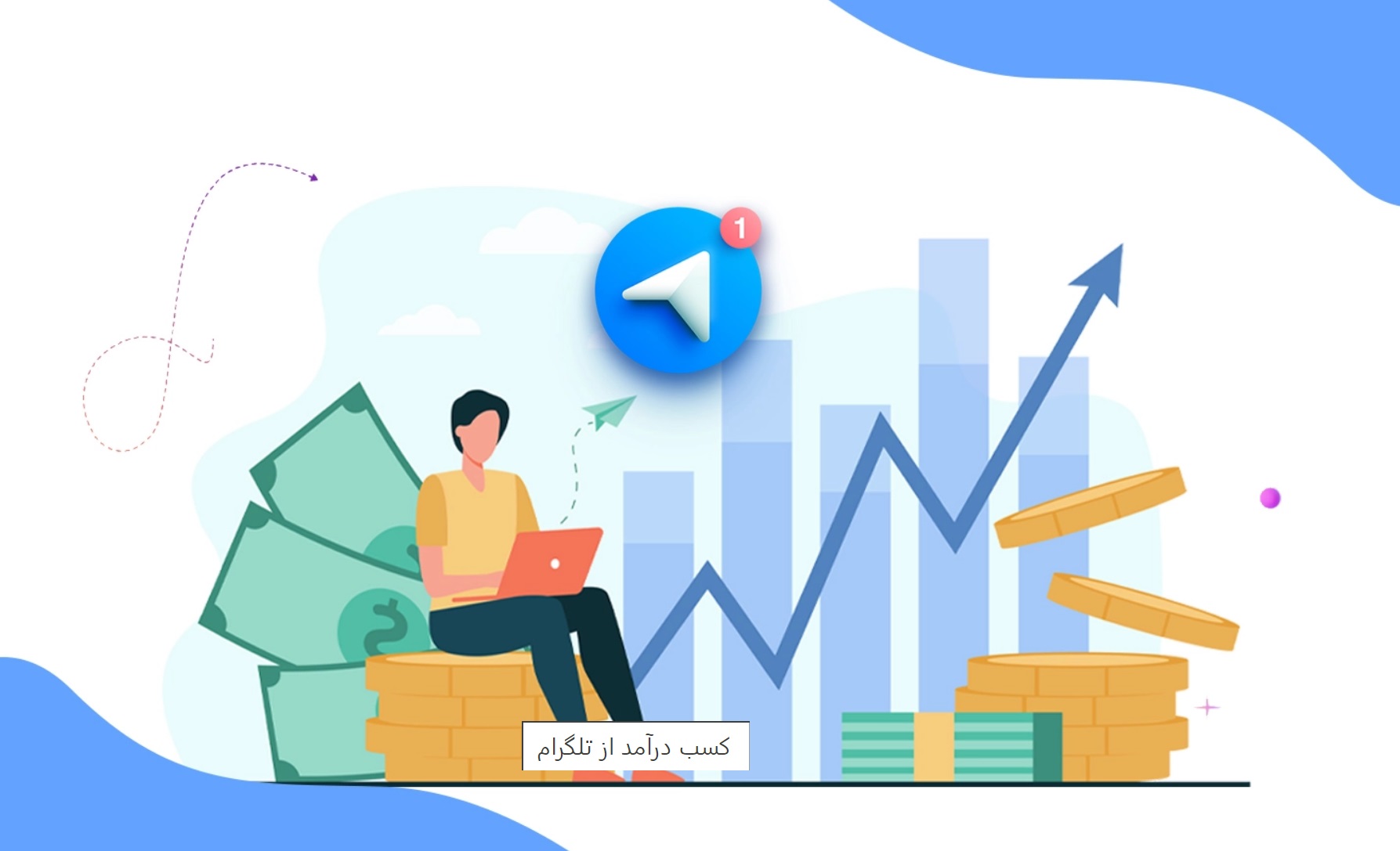 Types of ways to earn money from Telegram