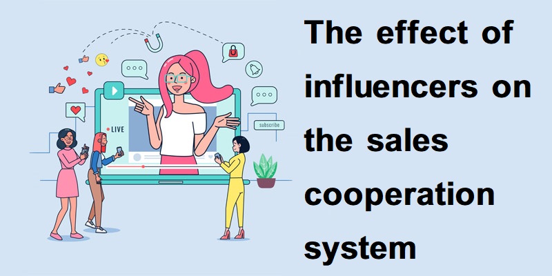 The effect of influencers on the sales cooperation system